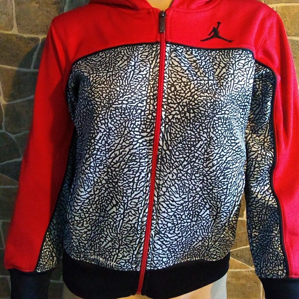 AIR JORDAN Zip Up Hooded Jacket